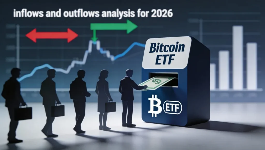 Инвесторы выводят средства из Bitcoin ETF: анализ притоков и оттоков 2026 года